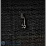 Curtain Track Clip On Runners-Brown