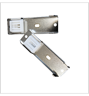 Single Motorised Track Top Fix Brackets
