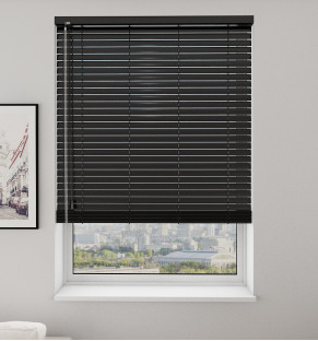 Black Aluminium Venetian 