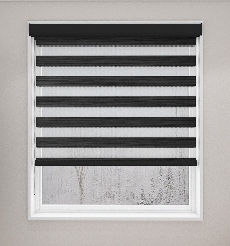 Charcoal Pearl Light Filtering Vision Blind