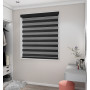 Charcoal Pearl Light Filtering Vision Blind