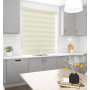 Cream Shimmer Light Filtering Vision Blind
