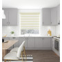 Cream Shimmer Light Filtering Vision Blind