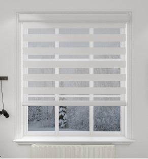 Ice White Haze Light Filtering Vision Blind