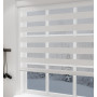 Ice White Haze Light Filtering Vision Blind