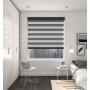  Plain Shark Grey Light Filtering Vision Blind