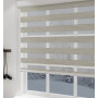 Silver Haze Light Filtering Vision Blind