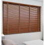 Bamboo Deluxe Autumn Scratched  Wooden Blind