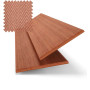 Bamboo Deluxe Autumn Scratched  Wooden Blind