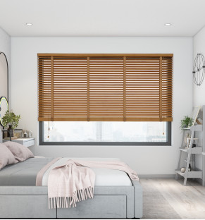 Bamboo Deluxe Golden Flow Wooden Blind
