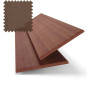 Bamboo Deluxe Polished Bark  Wooden Blind