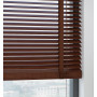 Bamboo Deluxe Polished Bark  Wooden Blind
