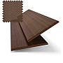 Bamboo Deluxe Scolded Brown  Wooden Blind