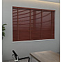 Basswood Deluxe - Cactus  Wooden Blind