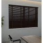 Basswood Deluxe - Chestnut Wooden Blind
