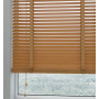 Basswood Deluxe - Honey Wooden Blind