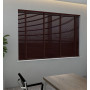 Basswood Deluxe - Madder Brown  Wooden Blind