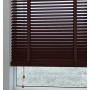 Basswood Deluxe - Madder Brown  Wooden Blind