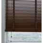 Basswood Deluxe -Tapanade  Wooden Blind