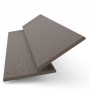 Engraved Cocoa Fauxwood Wooden Blind