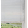 Ripply Grey Fauxwood Wooden Blind