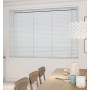 Smooth Ice Fauxwood Wooden Blind