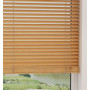 Wood Shaved Fauxwood Wooden Blind