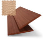 Paulownia Deluxe Scenic Ginger  Wooden Blind