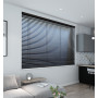 Distinct Graphite Paulownia Wooden Blind