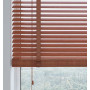 Pine Deluxe Reddish Grained Wooden Blind