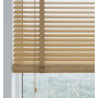Pine Deluxe Wheaty Strung Wooden Blind