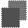 Blackout Dark Grey/Screen Black Grey - Double Roller Blind