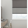 Blackout Taupe/Screen Toffee - Double Roller Blind
