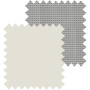 Blackout Oyster/Screen Mist - Double Roller Blind