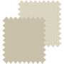 Blackout Sesame/Screen Biscuit - Double Roller Blind