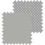 Blackout Soft Grey/Screen White Grey - Double Roller Blind