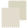 Blackout Warm White/Screen Biscuit - Double Roller Blind