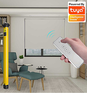 Arum Dawn - Motorised Battery Roller Blind