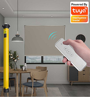 Dune Dawn - Motorised Battery Roller Blind