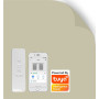 Ivory Dawn - Motorised Battery Roller Blind