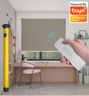 Pebble Dawn - Motorised Battery Roller Blind