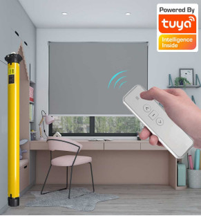 Shale Dawn - Motorised Battery Roller Blind