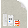 Whitewash Tapestry - Motorised Battery Roller Blind