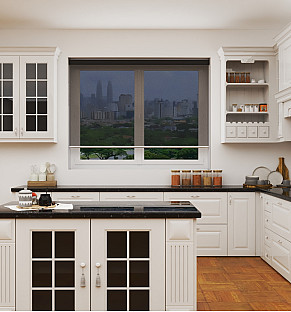 Screen Charcoal Grey - Roller Blind