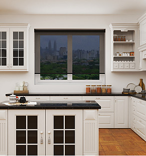 Screen Charcoal - Roller Blind