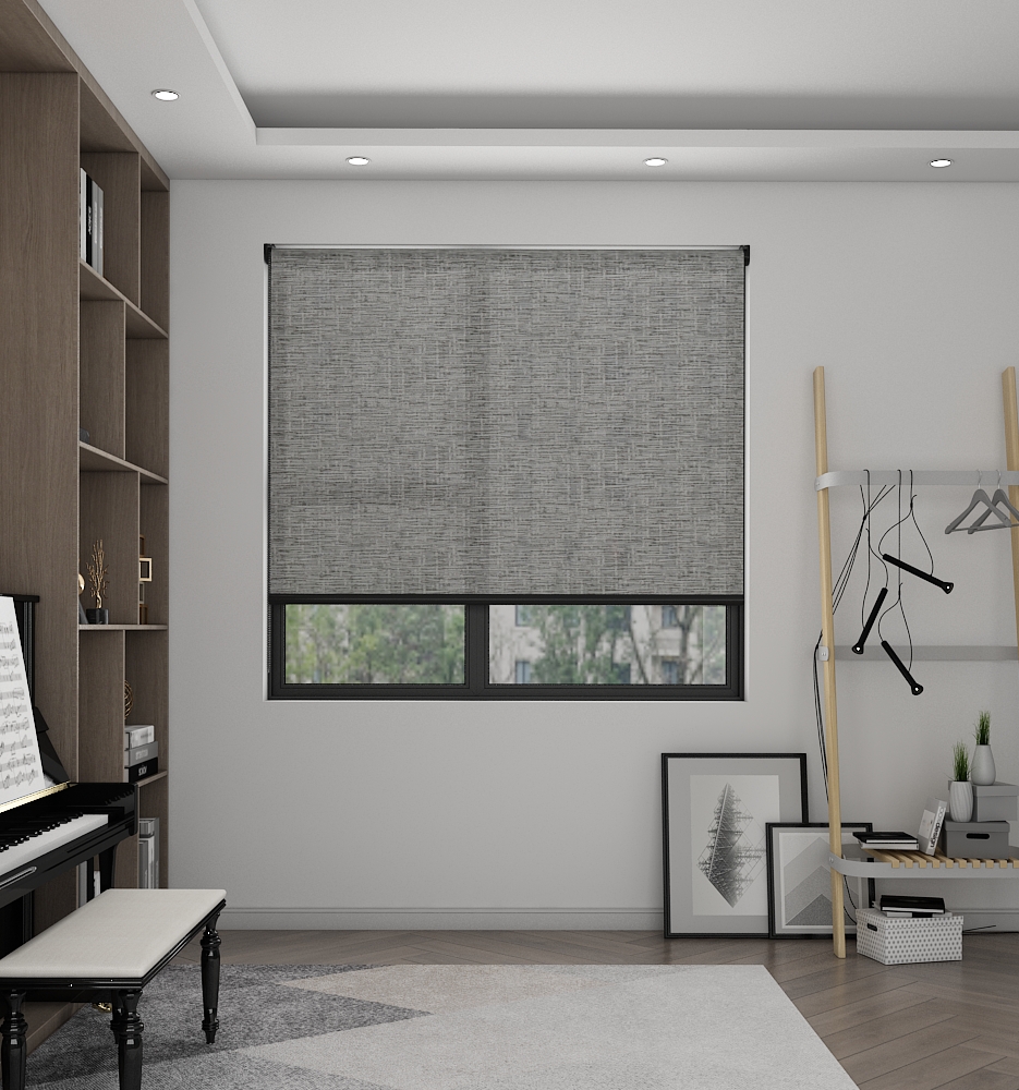 Ash Light Filtering Belice - Roller Blind