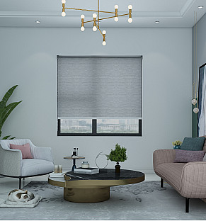 Graphite Light Filtering LeReve - Roller Blind
