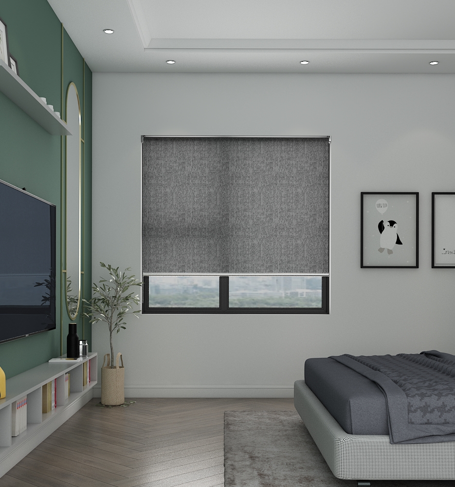 Portland Light Filtering Tapestry - Roller Blind