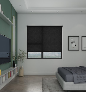 Tuxedo Light Filtering Tapestry - Roller Blind