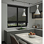 Screen Black Ash-Uniview - Roller Blind